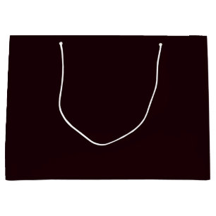 Dark Burgundy   Plain Burgundy  Large Gift Bag