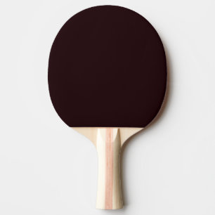 Dark Burgundy Plain Burgundy Ping Pong Paddle