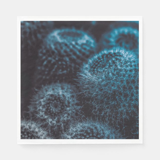 Dark Cactus Napkin (Front)