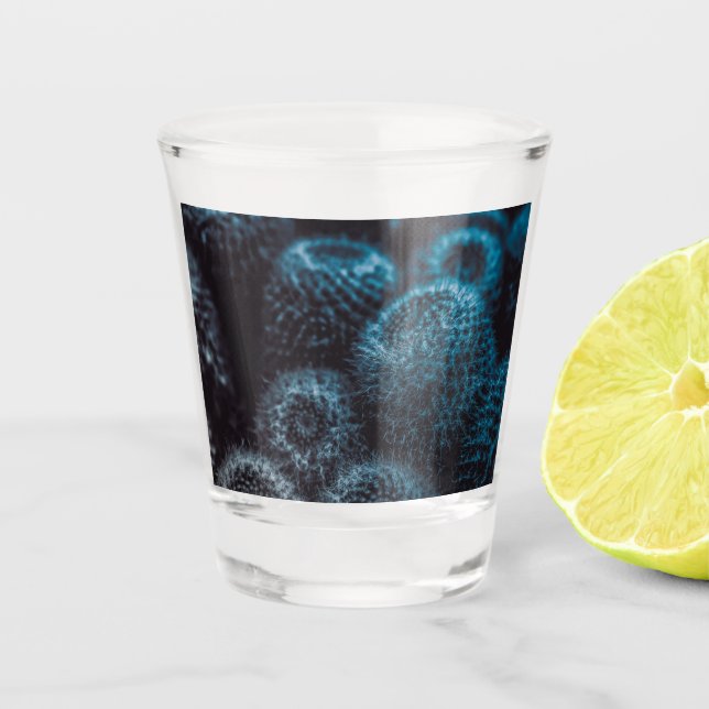 Dark Cactus Shot Glass (Front)