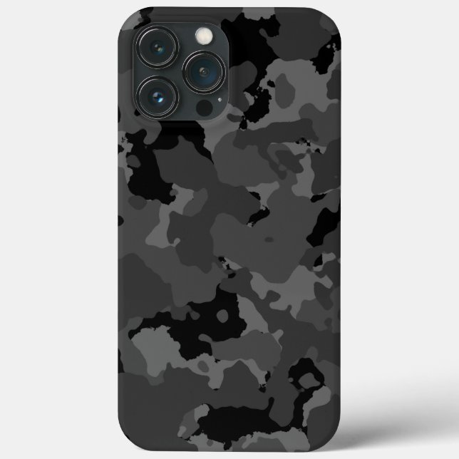 Dark Camo Pattern Case-Mate iPhone Case (Back)