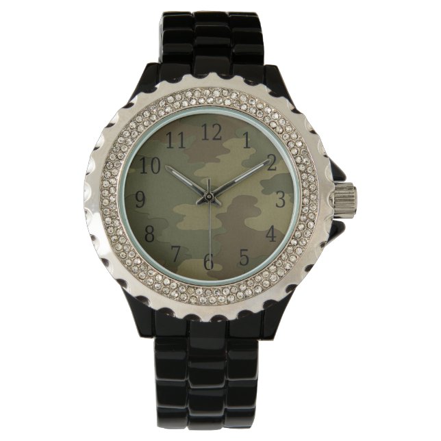 Dark Camouflage Watch (Front)