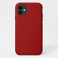 Dark Candy Apple Red Solid Colour 