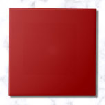 Dark Candy Apple Red Solid Colour Ceramic Tile<br><div class="desc">Dark Candy Apple Red Solid Colour</div>