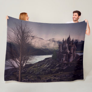 DARK CASTLE FLEECE BLANKET