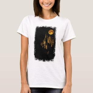 Dark Castle of Eternal Night horror theme T-Shirt