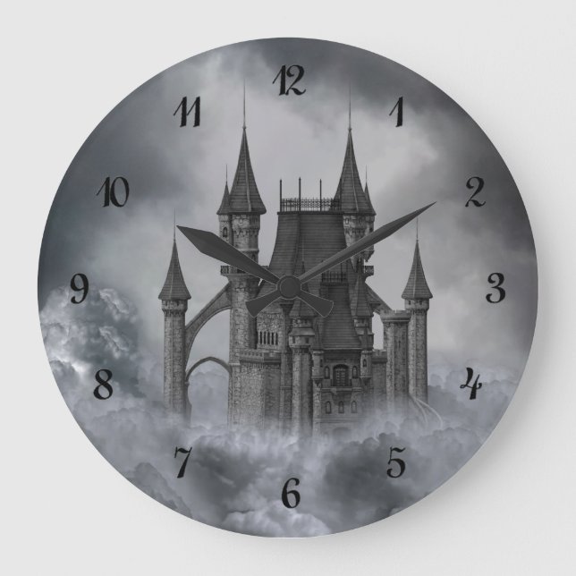 Dark Castle Wall Clock (Front)