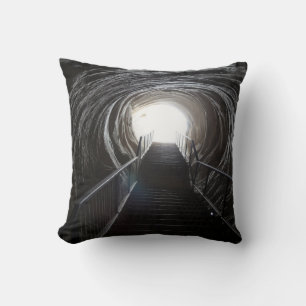 Dark Cave Tunnel Cushion