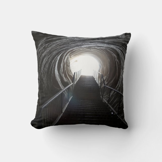 Dark Cave Tunnel Cushion (Front)