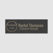 Dark Charcoal Corporate Employee