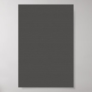 Dark Charcoal Grey Background on a Poster
