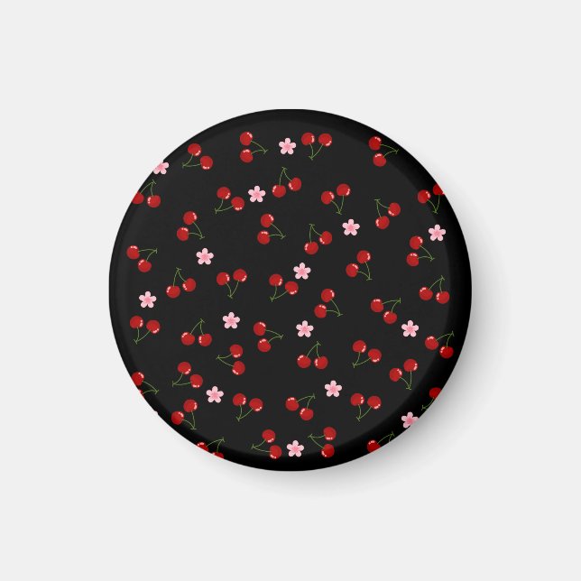 Dark Cherries Magnet (Front)