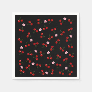 Dark Cherries Napkin