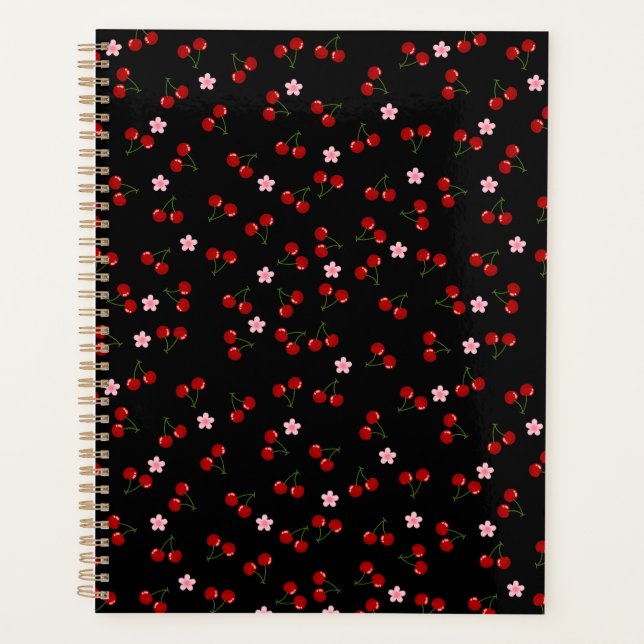 Dark Cherries Planner (Front)