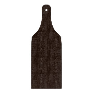 Dark Chocolate, solid dark brown  Cutting Board