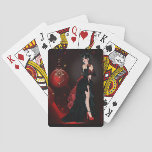 Dark Christmas Playing Cards