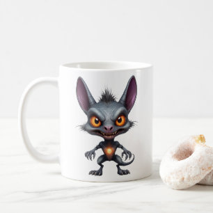 Dark Chupacabra Art Halloween Fantasy Creature Coffee Mug