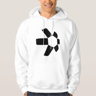Dark Circle Simple Men's Hoodie 