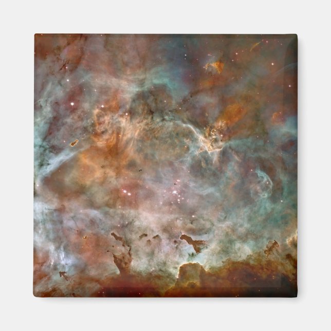 Dark Clouds of Carina Nebula Hubble Space Magnet (Front)