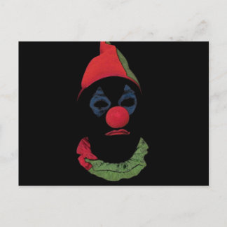 Dark Clown Postcard