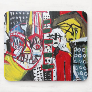 Dark Clowns Mouse Pad