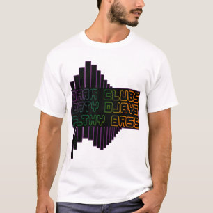 Dark Clubs Dirty Djays Filthy Bass CLUB DJ T-Shirt