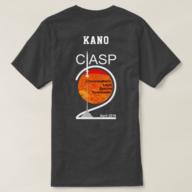 Dark coloured Shirt with Your Name (Design Back)