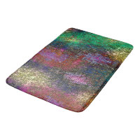 Dark colourful grainy texture in scraped ink paint