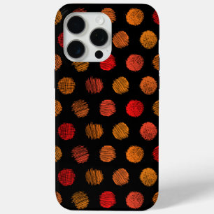 Dark Colourful Pattern iPhone 14 Pro Max Case