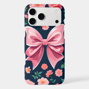 Dark coquette bow phone case