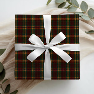 Dark Coquette Victorian Botanical Christmas Wrapping Paper