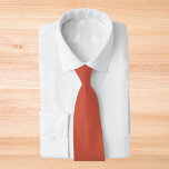 Dark Coral Solid Colour Tie<br><div class="desc">Dark Coral Solid Colour</div>