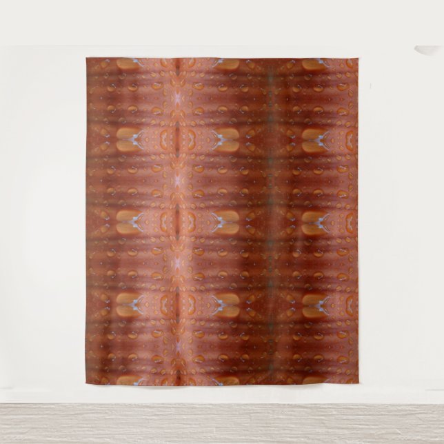 Dark Coral  Tapestry (Front)