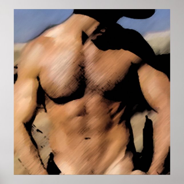 Dark Cowboy Poster (Front)