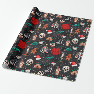 Dark Creepmas Goth Christmas Wrapping Paper