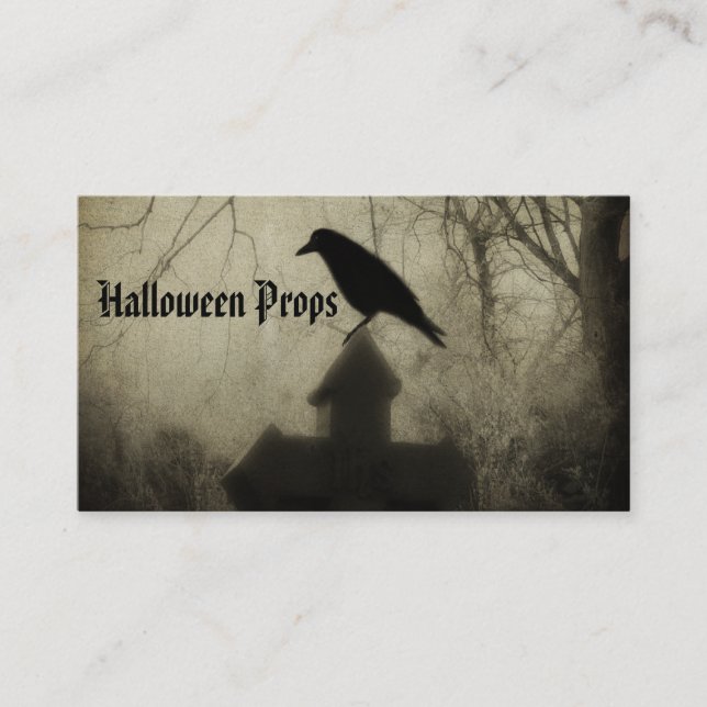 Dark Crow Business Card (Front)