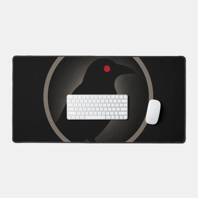 Dark Curiosity logo design  Desk Mat (Keyboard & Mouse)