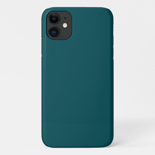 dark cyan phone case (Back)