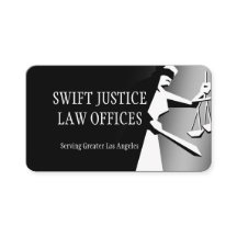 Dark Deco Lady of Justice