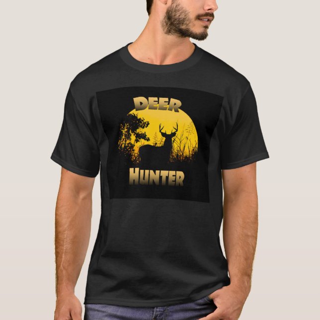 Dark Deer Hunter T-Shirt (Front)