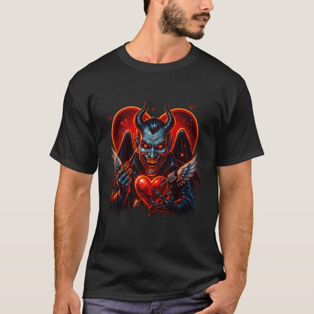 Dark Devil Love T-Shirt  (Front)