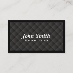 Dark Diamond Quilt Promoter Business Card