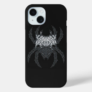 Dark Discipline Spider Athletic Gothic Emblem iPhone 15 Case