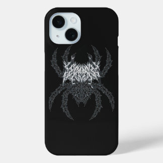 Dark Discipline Spider Athletic Gothic Emblem iPhone 15 Case