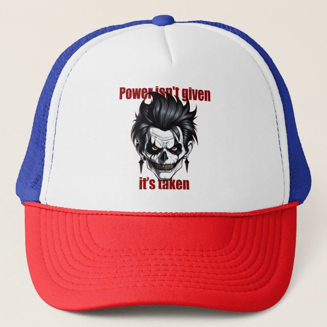 Dark Dominance Trucker Hat (Front)