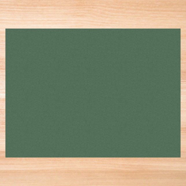 Dark Emerald Green Solid Color Tissue Paper (Creator Uploaded)