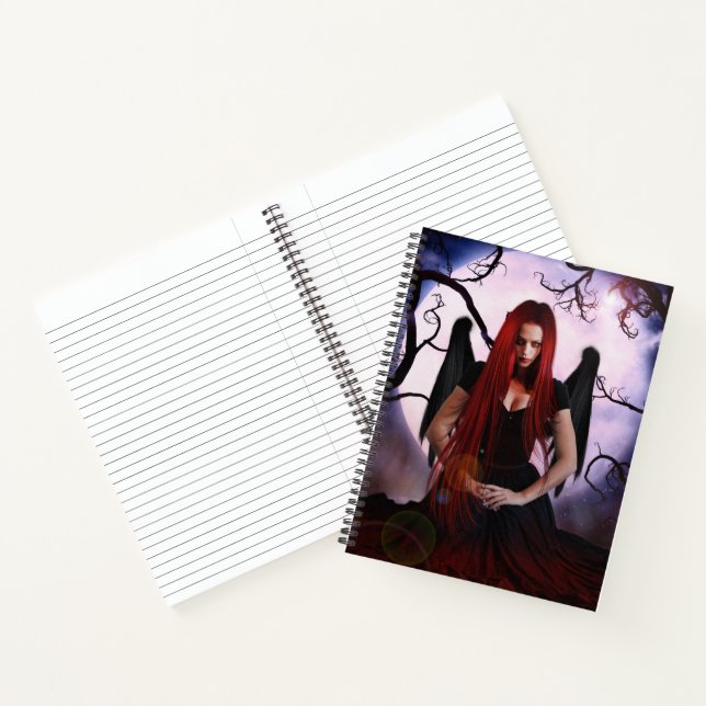 Dark Enchantress Notebook (Inside)