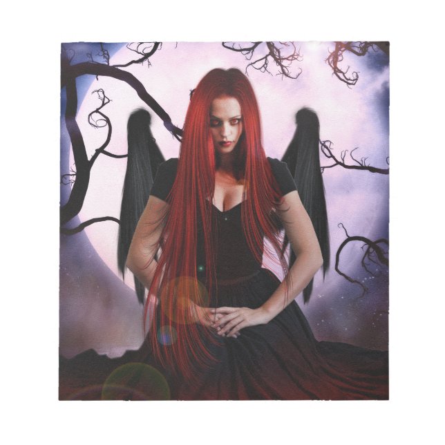 Dark Enchantress Notepad (Front)