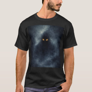 Dark Entity in the Fog Creepy Horror T-Shirt