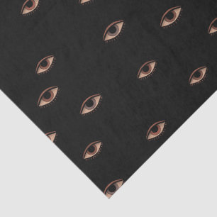 Dark Eye Pattern Tissue Paper